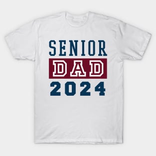 Graduation 2024 Proud Dad Graduate Class of 2024 Senior T-Shirt